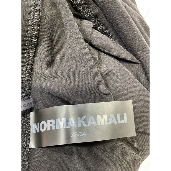 Norma Kamali 'Diana' Black Polyester Mini Dress Size XS - Picture 4 of 5